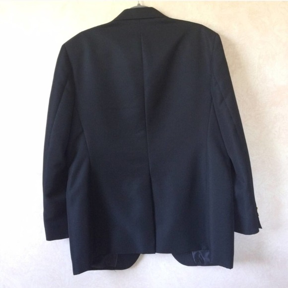 Haband Comfort Club Black Sport Coat 44R - Picture 2 of 5